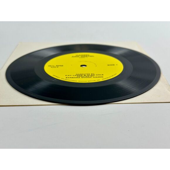 Vntg Hansel and Gretel Book & Record Barbara Shook Hazen 1970 Nostalgia Children - Picture 7 of 11